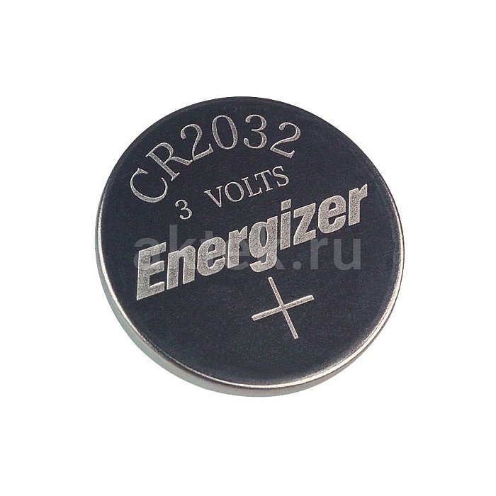 Батарейка таблетка Energizer CR2032 1шт. 3