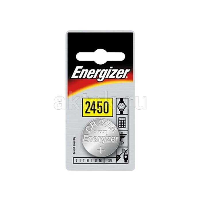 Батарейка таблетка Energizer CR2450 1шт. 4