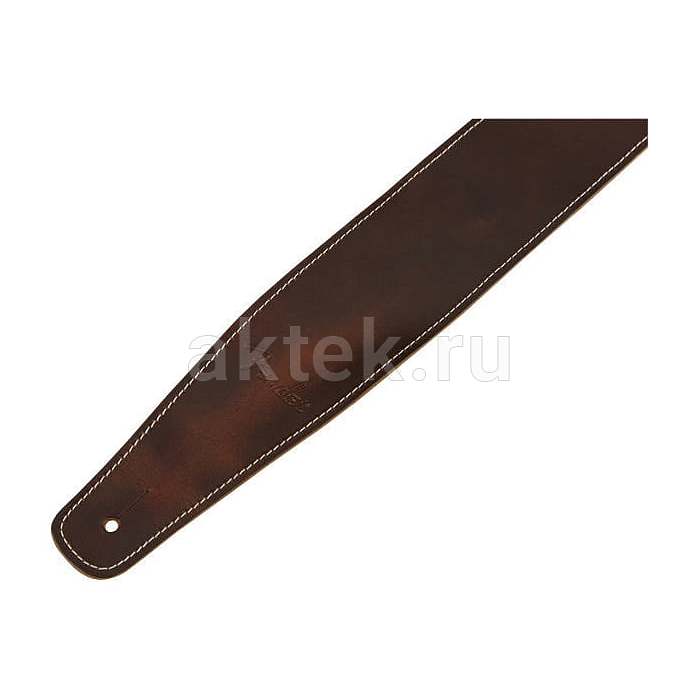 Ремень для гитары FENDER BROKEN-IN LEATHER STRAP BROWN 2.5. 2