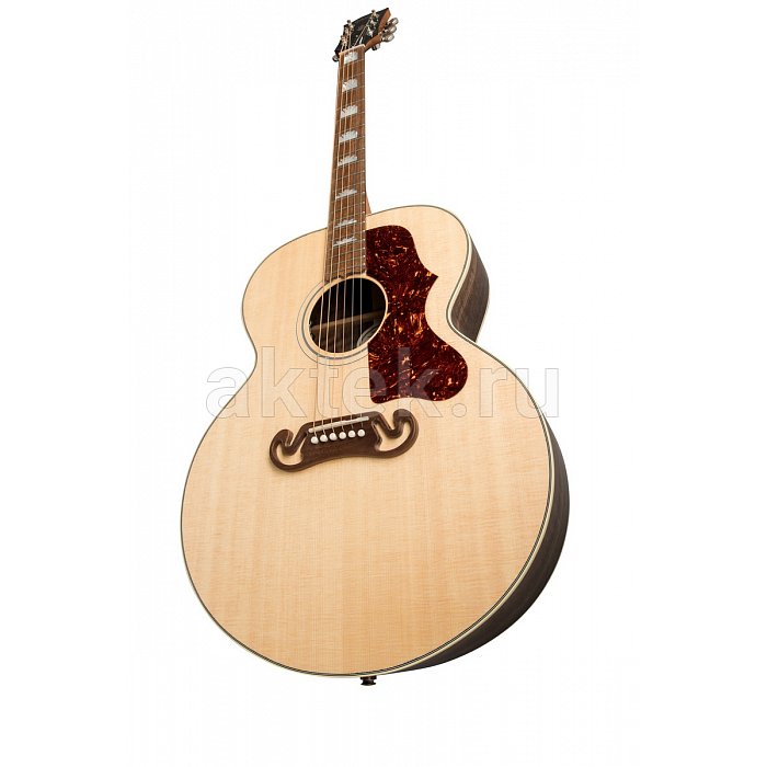 Гитара электроакустическая GIBSON 2019 J-200 Studio Antique Natural 5
