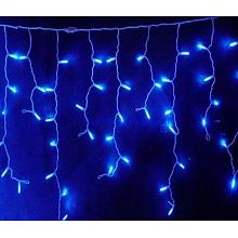 Гирлянда Айсикл (бахрома) с эффектом мерцания NEON-NIGHT 88x5,5 Вт LED 2,4х0,6м синий