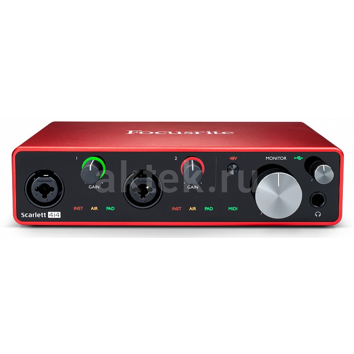 Аудио интерфейс USB FOCUSRITE Scarlett 4i4 3rd Gen 2
