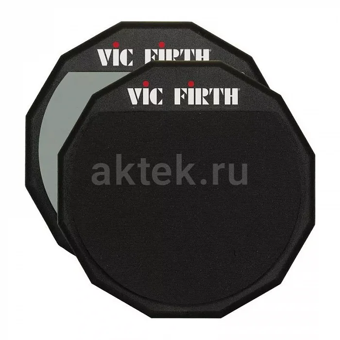 Vic Firth PAD6D двухсторонний тренировочный пэд 6″