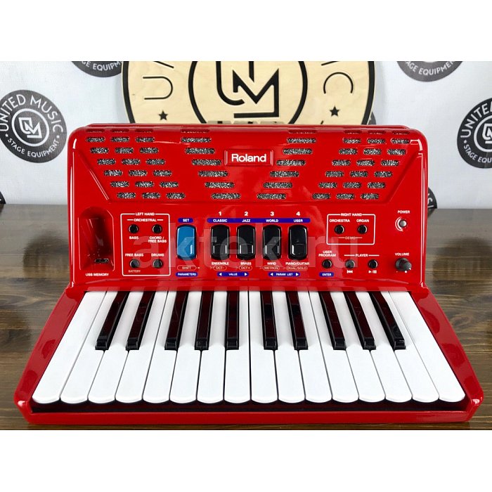 Цифровой аккордеон Roland FR-1X RD 10