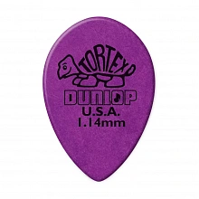 Dunlop 423R114 Tortex Small Teardrop 36Pack медиаторы, 1,14 мм