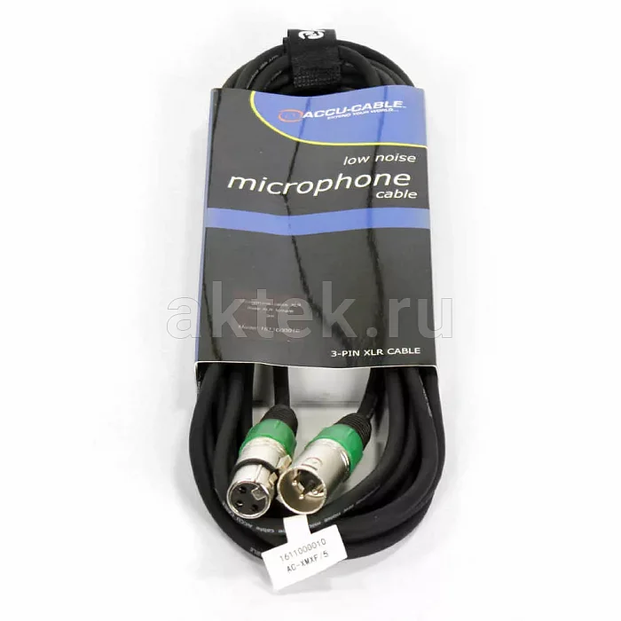 ADJ AC-XMXF/5 микрофонный кабель XLR, 5 м
