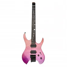 Mooer MHL100 Purple Burst безголовая электрогитара, 24 лада, отсечка катушек