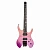 Mooer MHL100 Purple Burst безголовая электрогитара, 24 лада, отсечка катушек