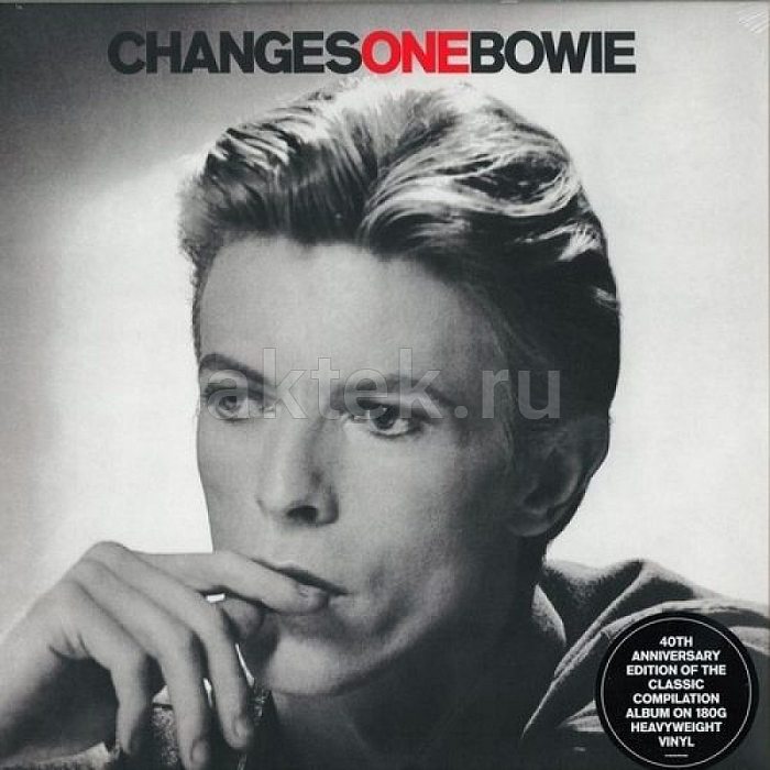 Виниловая пластинка DAVID BOWIE - CHANGESONEBOWIE 180 GRAM BLACK VINYL 12"