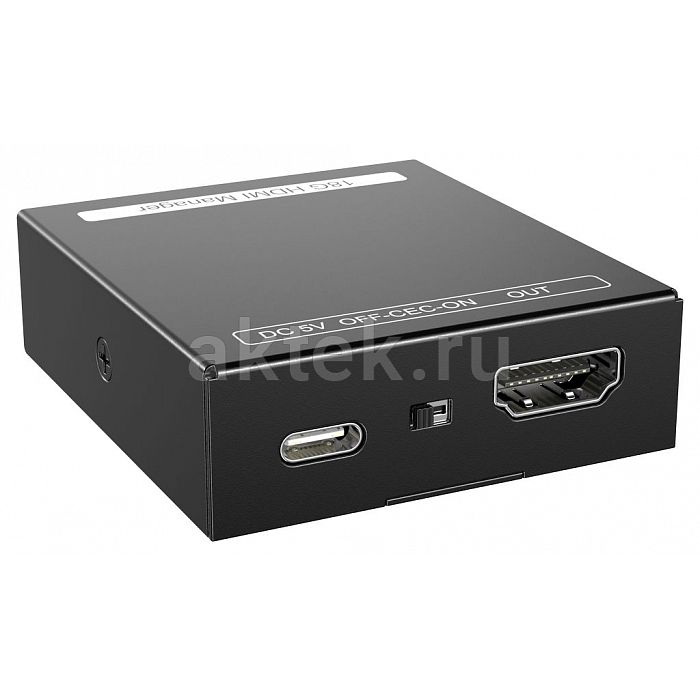 Digis EX-HDCP конвертер, 4K, HDMI 2.0, USB-C, для цифровой AV-коммутации 4