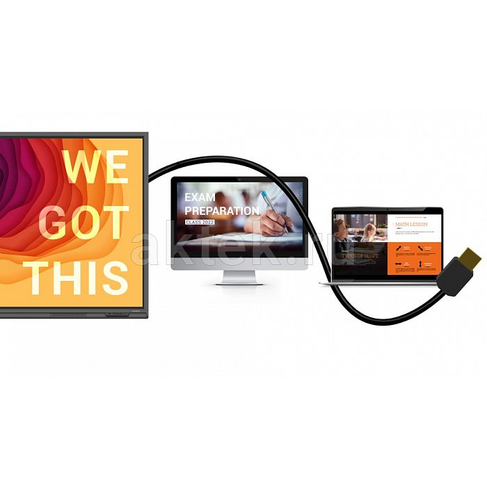 Newline TT-6523QAS интерактивная LED-панель, 65″, 4K, для систем Digital Signage 3
