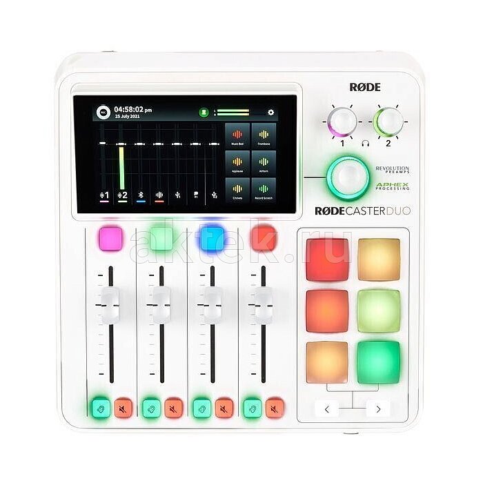 Цифровой рекордер RODE Caster Duo White 9