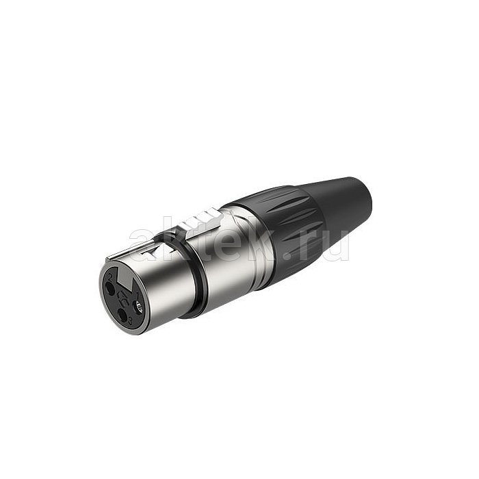 ROXTONE RX3FP-NT/50 разъём XLR, серебристый, гнездо