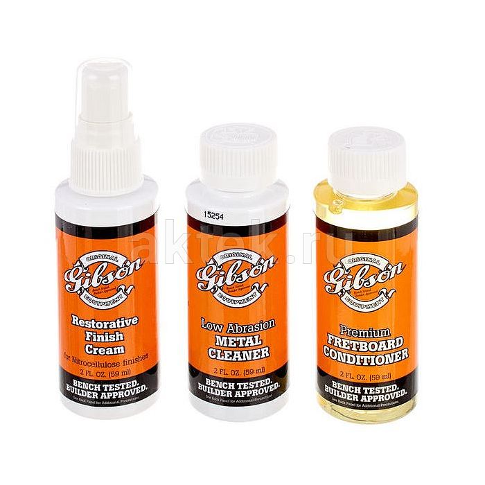 Набор для ухода GIBSON Clear Bucket Care Kit 4