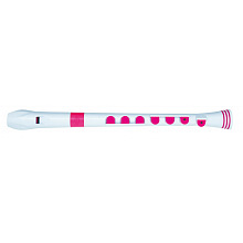Блок-флейта NUVO Recorder+ White/Pink with hard case 2