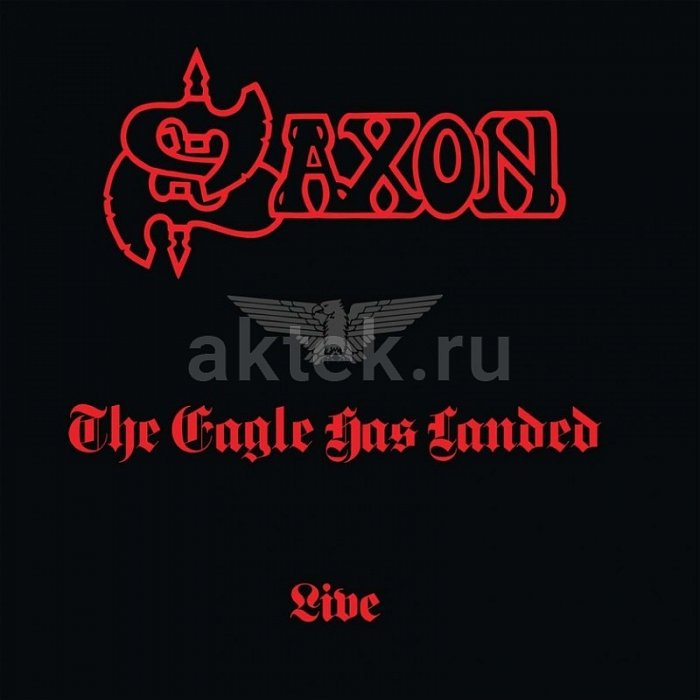 Виниловая пластинка SAXON - THE EAGLE HAS LANDED BLACK VINYL 12"