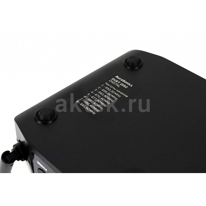 AuraSonics DUET 20S2 DIGITAL двойная цифровая радиосистема с ручными 3