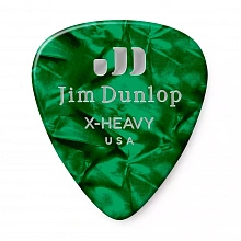 Dunlop 483P12XH Celluloid Green Pearloid Extra медиаторы, целлулоид, extra heavy