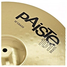 Paiste 16" 101 Brass Crash крэш-тарелка для ударной установки 3
