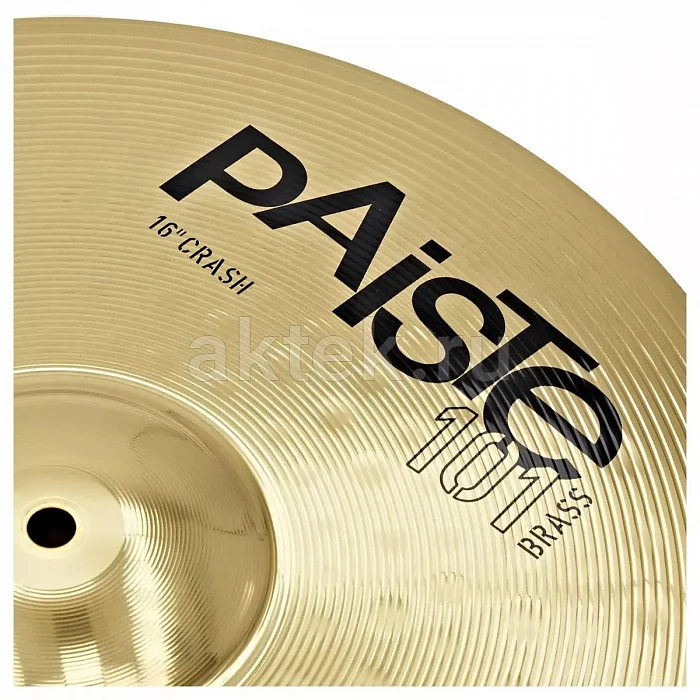 Paiste 16" 101 Brass Crash крэш-тарелка для ударной установки 3