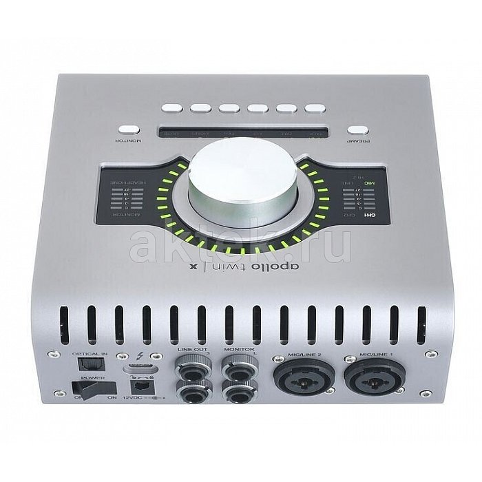 Аудиоинтерфейс Universal Audio Apollo Twin X Quad Gen2 Ess+ 7