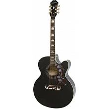 Гитара электроакустическая EPIPHONE EJ-200CE BLACK GLD
