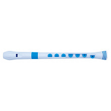 Блок-флейта NUVO Recorder+ White/Blue with hard case 2