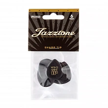 Dunlop 477P205 Jazztone Point Tip 6Pack медиаторы, 6 шт