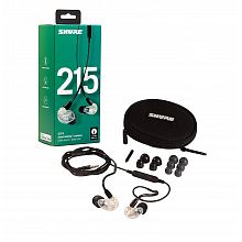 Внутриканальные наушники SHURE SE215-CL-UNI-EFS 2