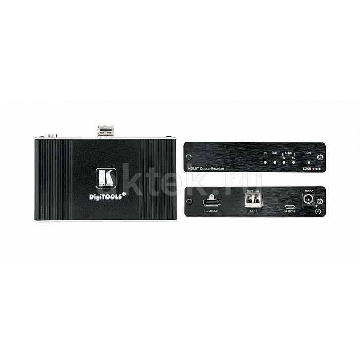 Kramer 675R/T оптический HDMI-комплект 4K60 4:4:4 18Гбит/с 3