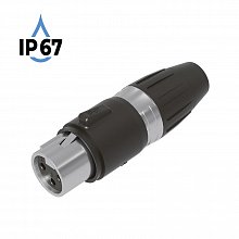 SEETRONIC SCWF3-67 кабельный XLR-разъём female, три контакта, IP67