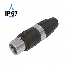 SEETRONIC SCWF3-67 кабельный XLR-разъём female, три контакта, IP67