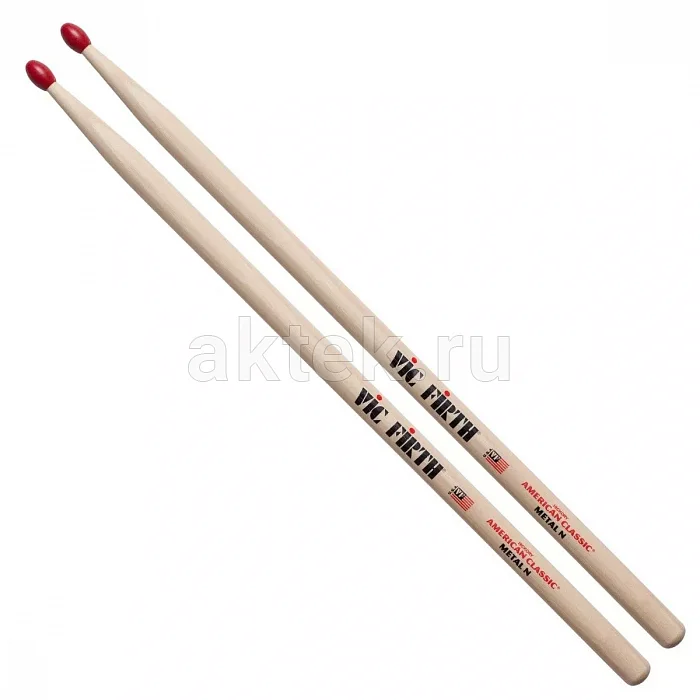 Vic Firth Metal N (CMN) барабанные палочки, орех 3