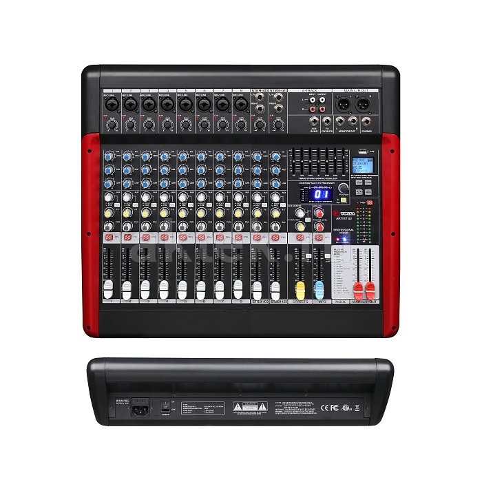 VOLTA ARTIST 82 аналоговый микшерный пульт, рэковый монтаж, Bluetooth