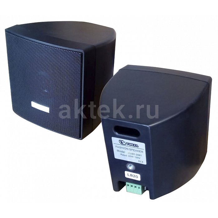 VOLTA CUBE-20TB настенный трансляционный громкоговоритель, 20 Вт/100 В, 2 полосы