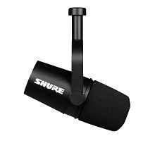 Shure MV7X Black динамический кардиоидный подкаст-микрофон с выходом XLR