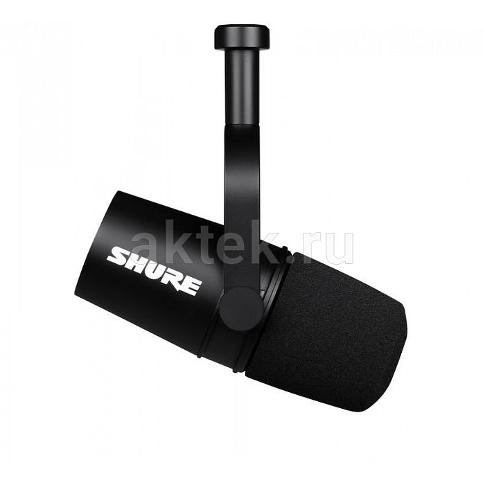 Shure MV7X Black динамический кардиоидный подкаст-микрофон с выходом XLR
