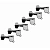 Gotoh SG381-07-C-(R6) реверсные гитарные колки, 6 справа, Schaller