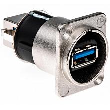 Neutrik NAUSB3 проходной разъем USB 3,0, D-посадка
