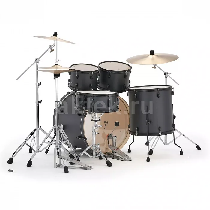 Pearl EXX725SNBR/B866 пятибарабанная установка со стойками 3