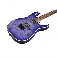 Электрогитара Ibanez RG421QM-CBB Cerulean Blue Burst 3