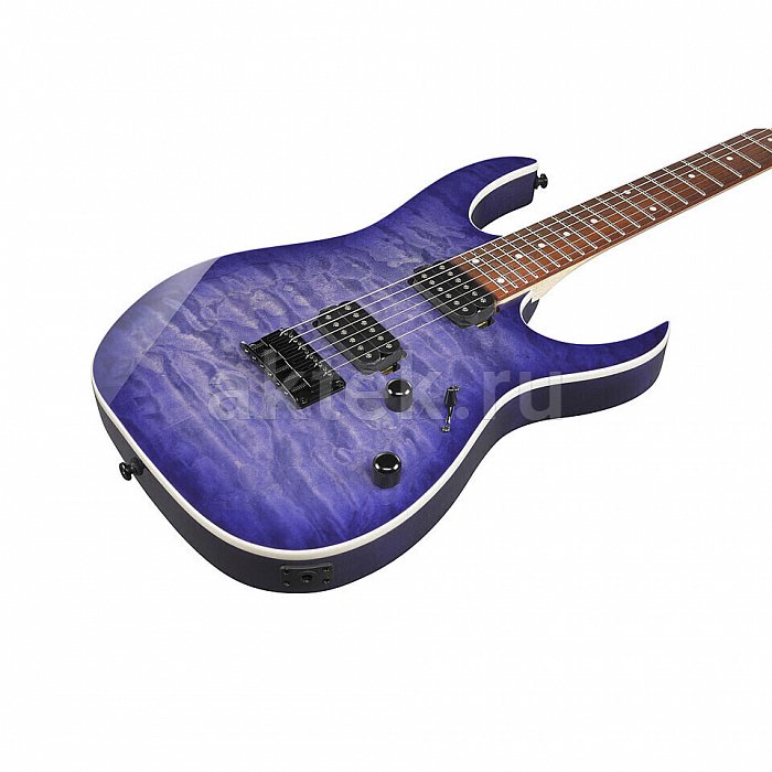 Электрогитара Ibanez RG421QM-CBB Cerulean Blue Burst 3