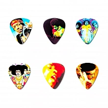 Dunlop JHPT08H Jimi Hendrix Montage Pick набор жёстких медиаторов 2