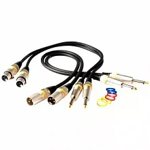 Rockcable RCL30386 D6 F кабель XLR(F)–Jack 6,3 мм, 6 м