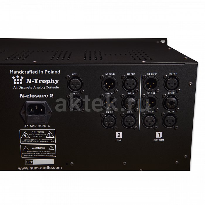 Корпус для модулей 500 HUM Audio N-Closure 2 (Frame + 2 modules) 4