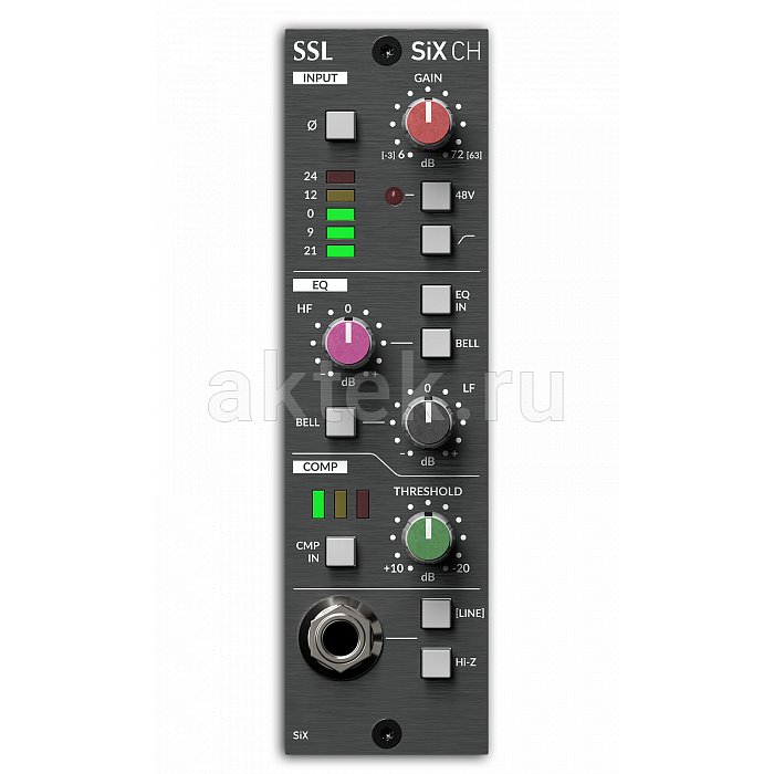 Микрофонный предусилитель SSL 500 Series SiX Channel (mono)