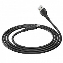 Кабель USB-Am/Lightning Borofone BX51 Black - 1м