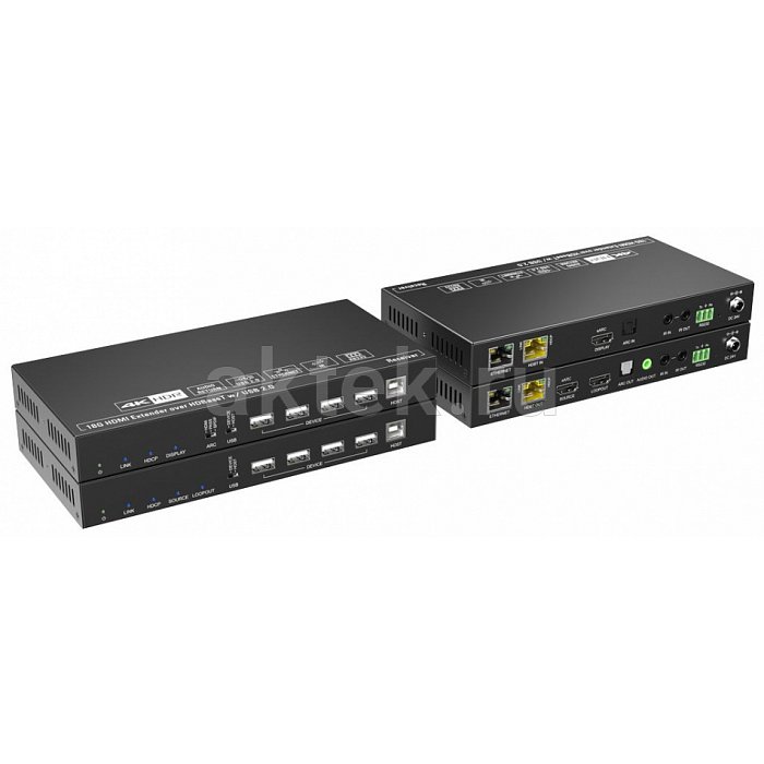 Digis EX-USV100-2A комплект HDBaseT 3.0, 4K60, до 100 м