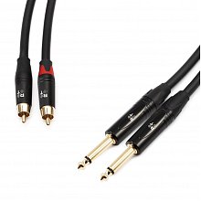 Кабель межблочный Radiotehnika Volna M02 2Jack-2RCA 5 метров