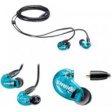 Внутриканальные наушники SHURE SE215SPE-B-UNI-EFS 2